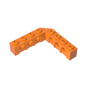GDS-991 - Technic Brick 5 x 5 Right Angle (1 x 4 - 1 x 4)