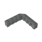 GDS-991 - Technic Brick 5 x 5 Right Angle (1 x 4 - 1 x 4)