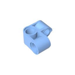 GDS-993 - Technic Pin Connector Perpendicular 2 x 2 Bent