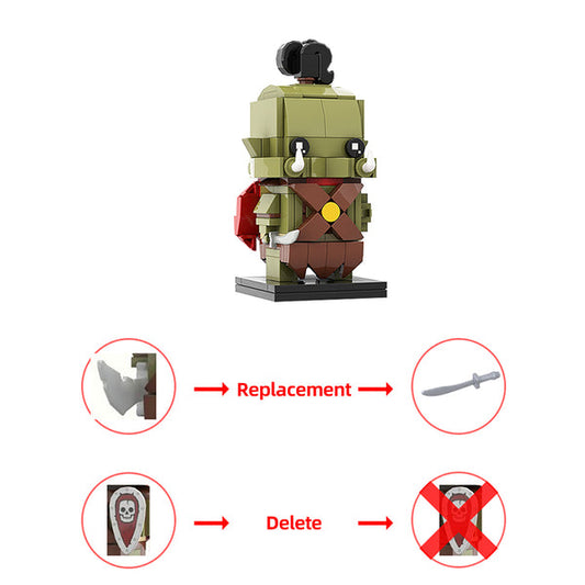 MOC-139923 Lego Minifigure Series 24 - Orc