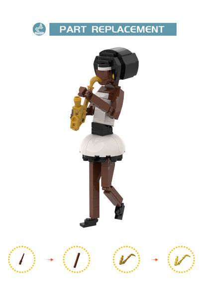 MOC-116286 Saxophone player