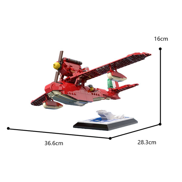 MOC-116736 Porco Rosso Savoia S21