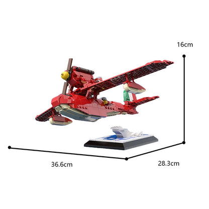 MOC-116736 Porco Rosso Savoia S21