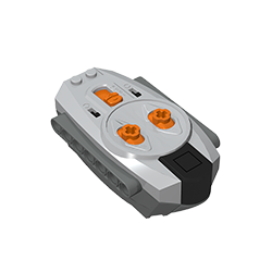 GDS-F0040 - Control Unit, IR, Power Functions, with Dark Bluish Gray Bottom