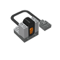 GDS-F0041 - Plate Special, 2 x 2 Power Functions Wire Connector [Undetermined Bottom Type]