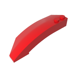 GDS-M060 - Wedge Curved 8 x 3 x 2 Open Right