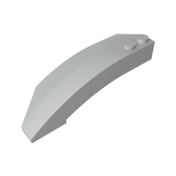 GDS-M060 - Wedge Curved 8 x 3 x 2 Open Right