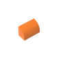 GDS-M063 - Brick Curved 1 x 2 x 1 No Studs