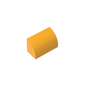 GDS-M063 - Brick Curved 1 x 2 x 1 No Studs