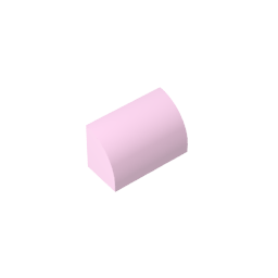GDS-M063 - Brick Curved 1 x 2 x 1 No Studs