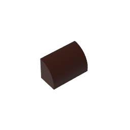 GDS-M063 - Brick Curved 1 x 2 x 1 No Studs
