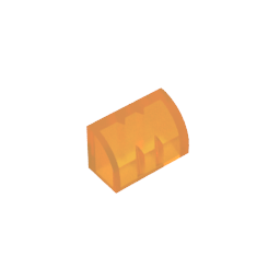 GDS-M063 - Brick Curved 1 x 2 x 1 No Studs
