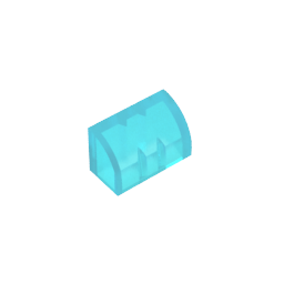 GDS-M063 - Brick Curved 1 x 2 x 1 No Studs