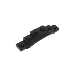 GDS-M099 - Wheel Arch, Mudguard, 1 1/2 x 6 x 1 [Arch Extended]