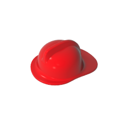 GDS-M103 - Minifig Helmet Fire