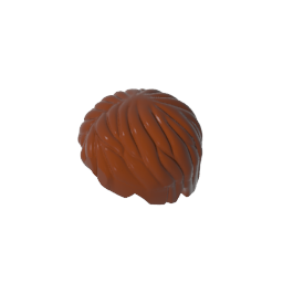 GDS-M112 - Minifig Hair Short, Tousled with Side Part