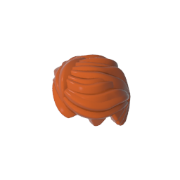 GDS-M113 - Minifig Hair Swept Back, Tousled