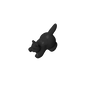 GDS-M1161 - Animal, Cat, Kitten Crouching [Plain]