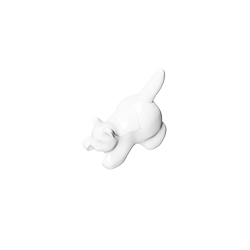 GDS-M1161 - Animal, Cat, Kitten Crouching [Plain]