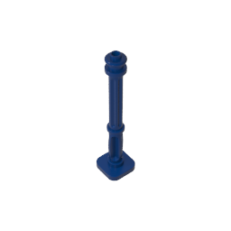 GDS-M117 - Lamp Post 2 x 2 x 7 with 6 Base Flutes