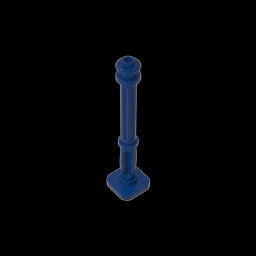 GDS-M117 - Lamp Post 2 x 2 x 7 with 6 Base Flutes