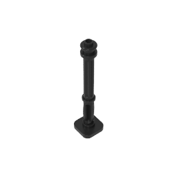 GDS-M117 - Lamp Post 2 x 2 x 7 with 6 Base Flutes