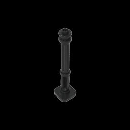 GDS-M117 - Lamp Post 2 x 2 x 7 with 6 Base Flutes
