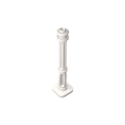 GDS-M117 - Lamp Post 2 x 2 x 7 with 6 Base Flutes