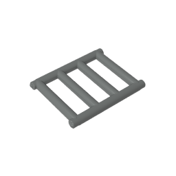 GDS-M142 - Bar 1 x 4 x 3 [End Tabs]