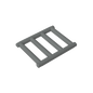 GDS-M142 - Bar 1 x 4 x 3 [End Tabs]