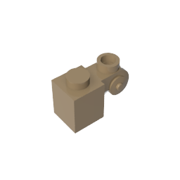 GDS-M150 - Brick Special 1 x 1 with Scroll with Open Stud
