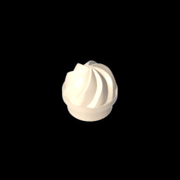 GDS-90501 - Plate Round 1 x 1 Swirled Top