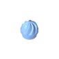 GDS-90501 - Plate Round 1 x 1 Swirled Top