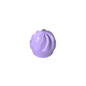 GDS-90501 - Plate Round 1 x 1 Swirled Top