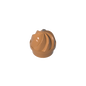 GDS-90501 - Plate Round 1 x 1 Swirled Top