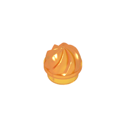 GDS-90501 - Plate Round 1 x 1 Swirled Top