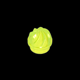 GDS-90501 - Plate Round 1 x 1 Swirled Top