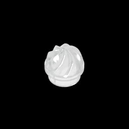 GDS-90501 - Plate Round 1 x 1 Swirled Top