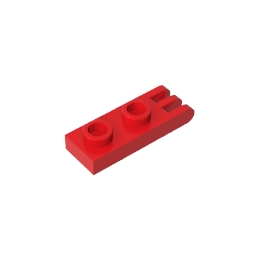 GDS-M173 - Hinge Plate 1 x 2 with 3 Fingers and Hollow Studs