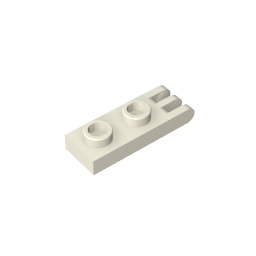 GDS-M173 - Hinge Plate 1 x 2 with 3 Fingers and Hollow Studs