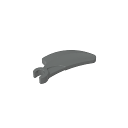 GDS-90490- Creature Body Part, Barb Large (Claw, Talon) with Clip