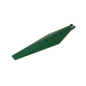 GDS-M195 - Hinge Plate 1 x 12 with Angled Side Extensions and Tapered Ends