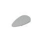 GDS-M201 - Minifig Shield Ovoid [Plain]