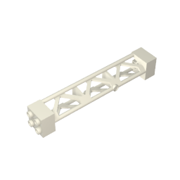 GDS-M217 - Support 2 x 2 x 10 Girder Triangular Vertical - Type 3 - Axle Hole, 3 Posts