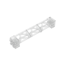 GDS-M217 - Support 2 x 2 x 10 Girder Triangular Vertical - Type 3 - Axle Hole, 3 Posts