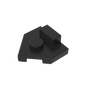 GDS-M228 - Plate Special 2 x 2 Wedge, Center Stud, 1 x 1/2 Raised Tab