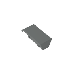 GDS-M251 - Spoiler 2 x 4 with Handle [Plain]
