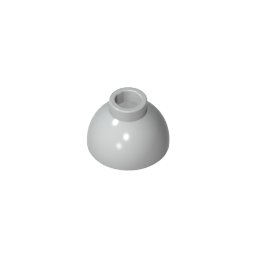GDS-M253 - Brick Round 1.5 x 1.5 Dome Top [Plain]