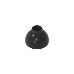 GDS-M253 - Brick Round 1.5 x 1.5 Dome Top [Plain]