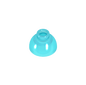 GDS-M253 - Brick Round 1.5 x 1.5 Dome Top [Plain]